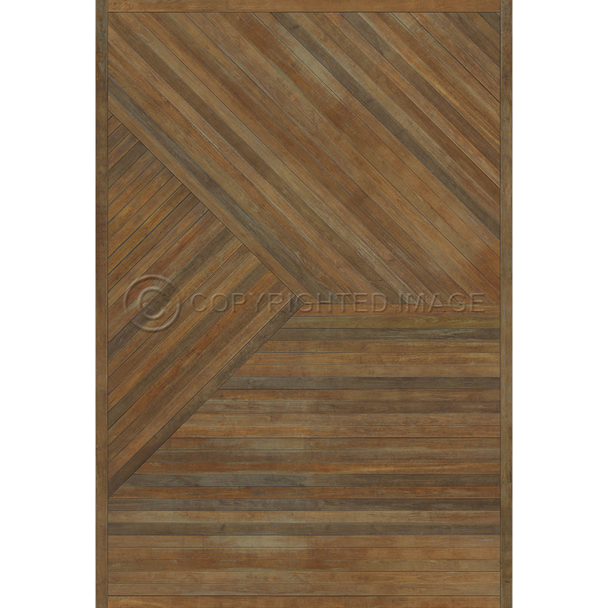 Mount Zeppelin Through a ForestWilderness 96x140