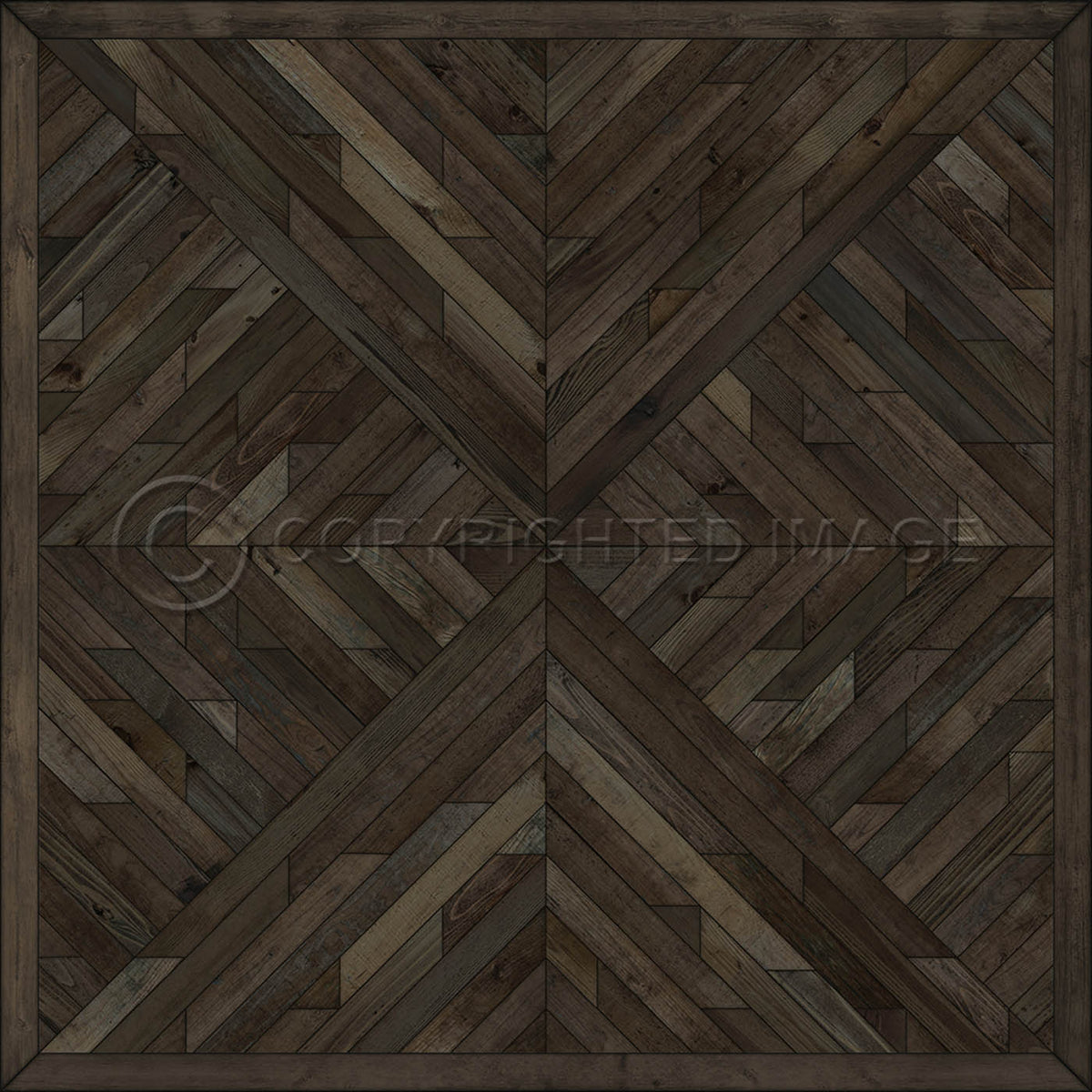 Nile Drenched in Night 36x36