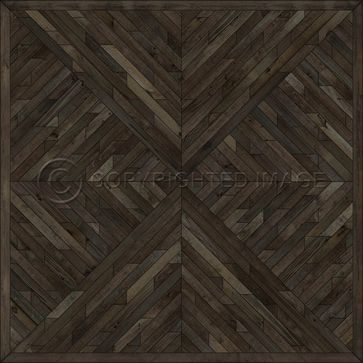 Nile Drenched in Night 72x72