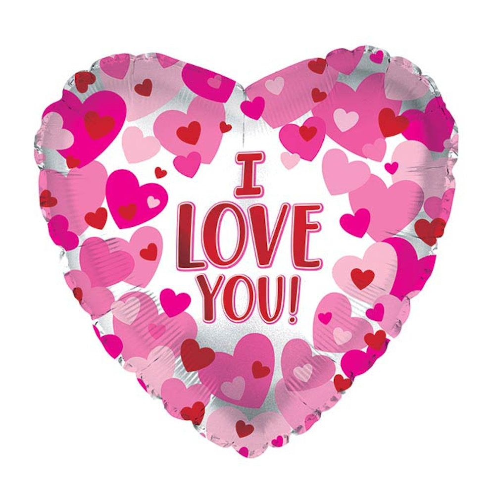 I love You layered Hearts