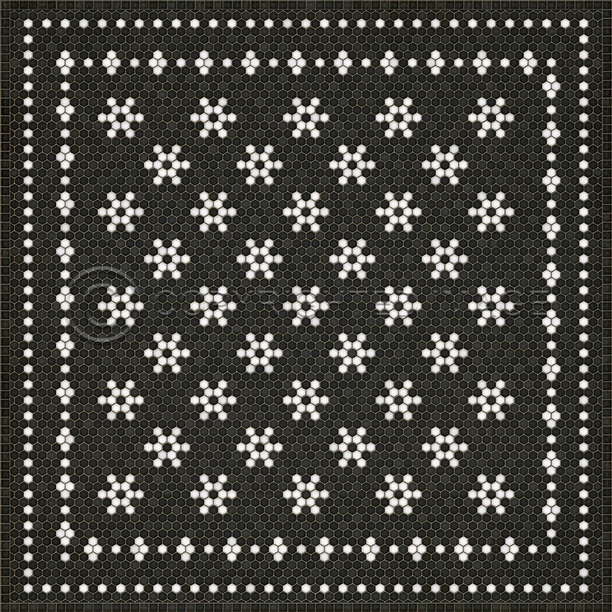 Mosaic B Belmont Park 72x72