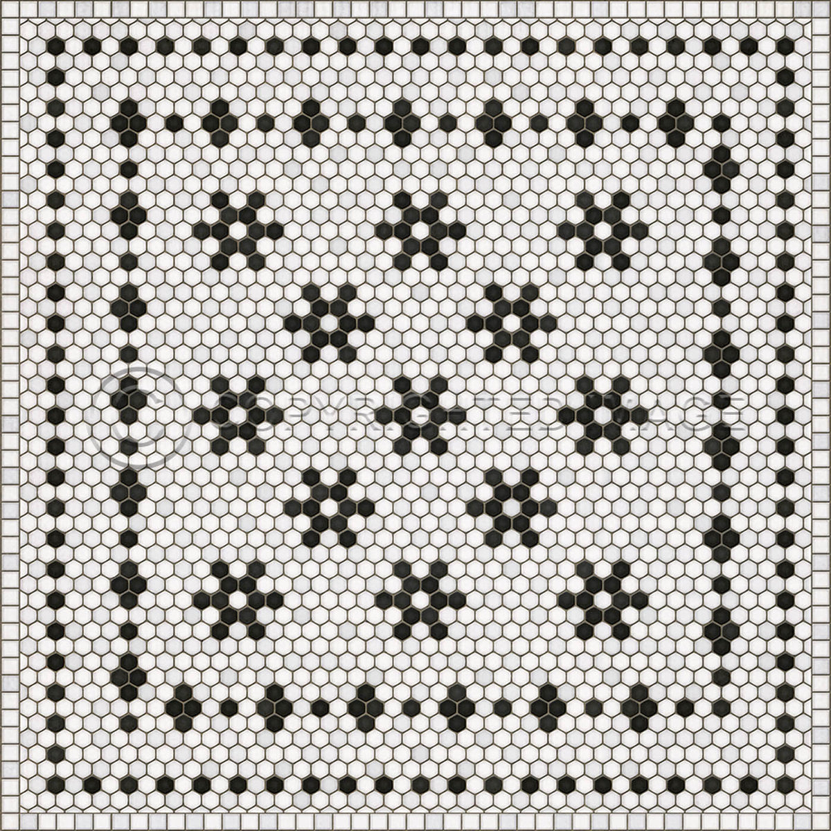 Mosaic B Clemont Avenue 48x48