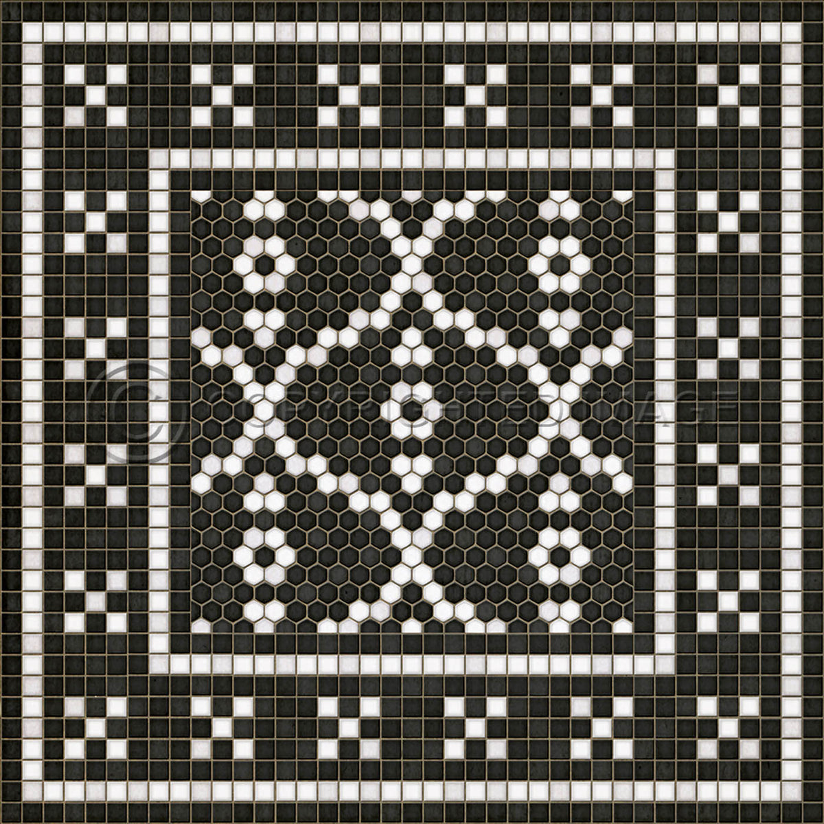 Mosaic F Kingsbridge Road 36x36