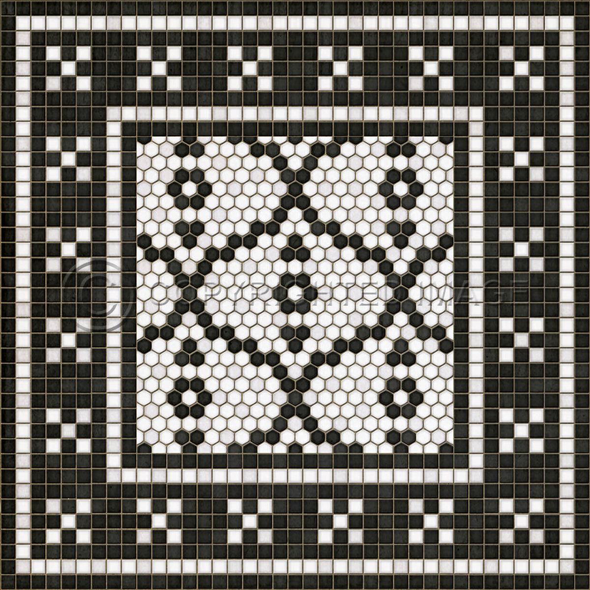 Mosaic F Pelham Bay Park 36x36