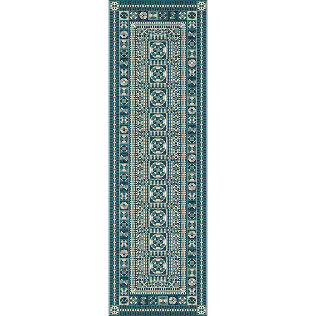 Soldiers Quilt Trenches in the Sky 36x115