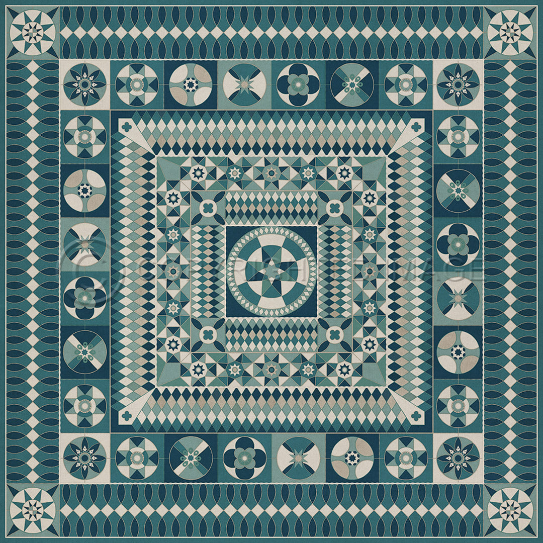 Soldiers Quilt Trenches in the Sky 48x48