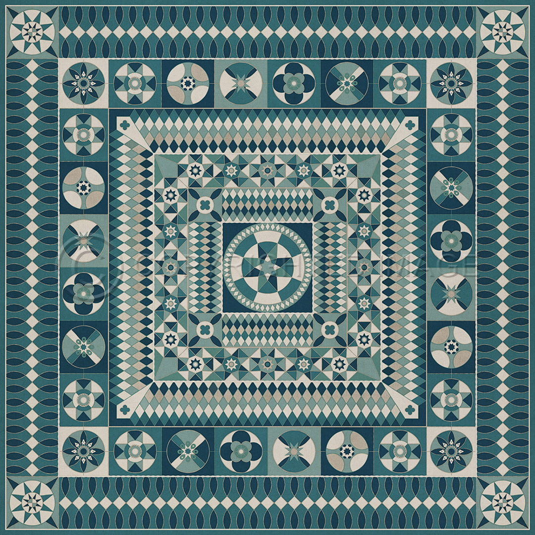 Soldiers Quilt Trenches in the Sky 120x120