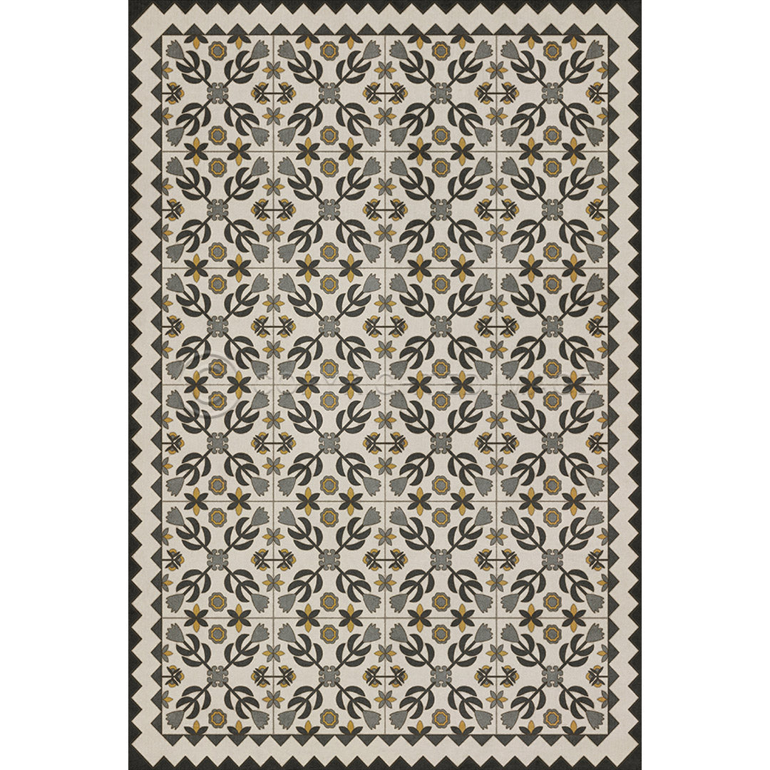 Floral Quilt A Field of Cotton 20x30