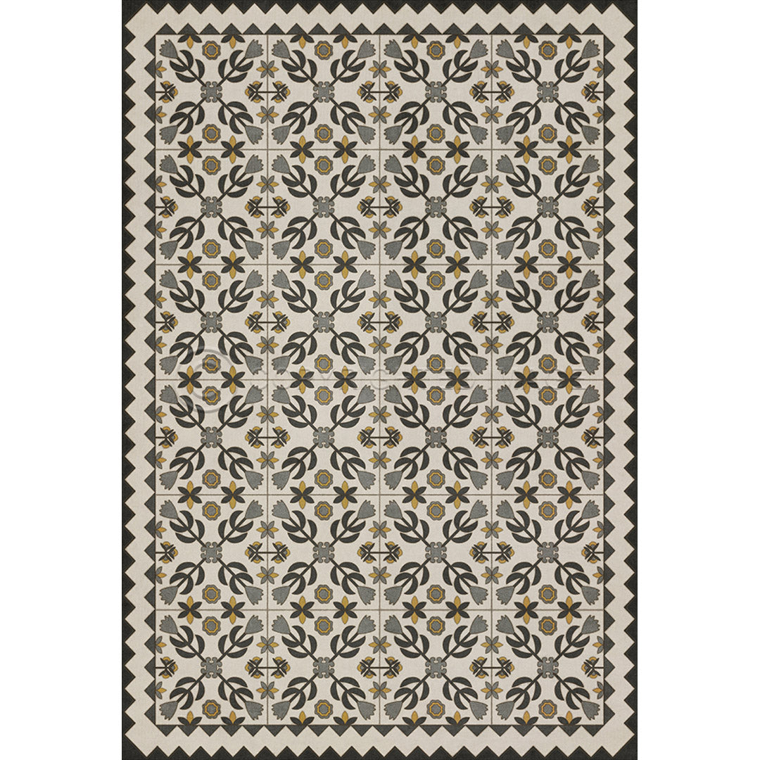 Floral Quilt A Field of Cotton 38x56