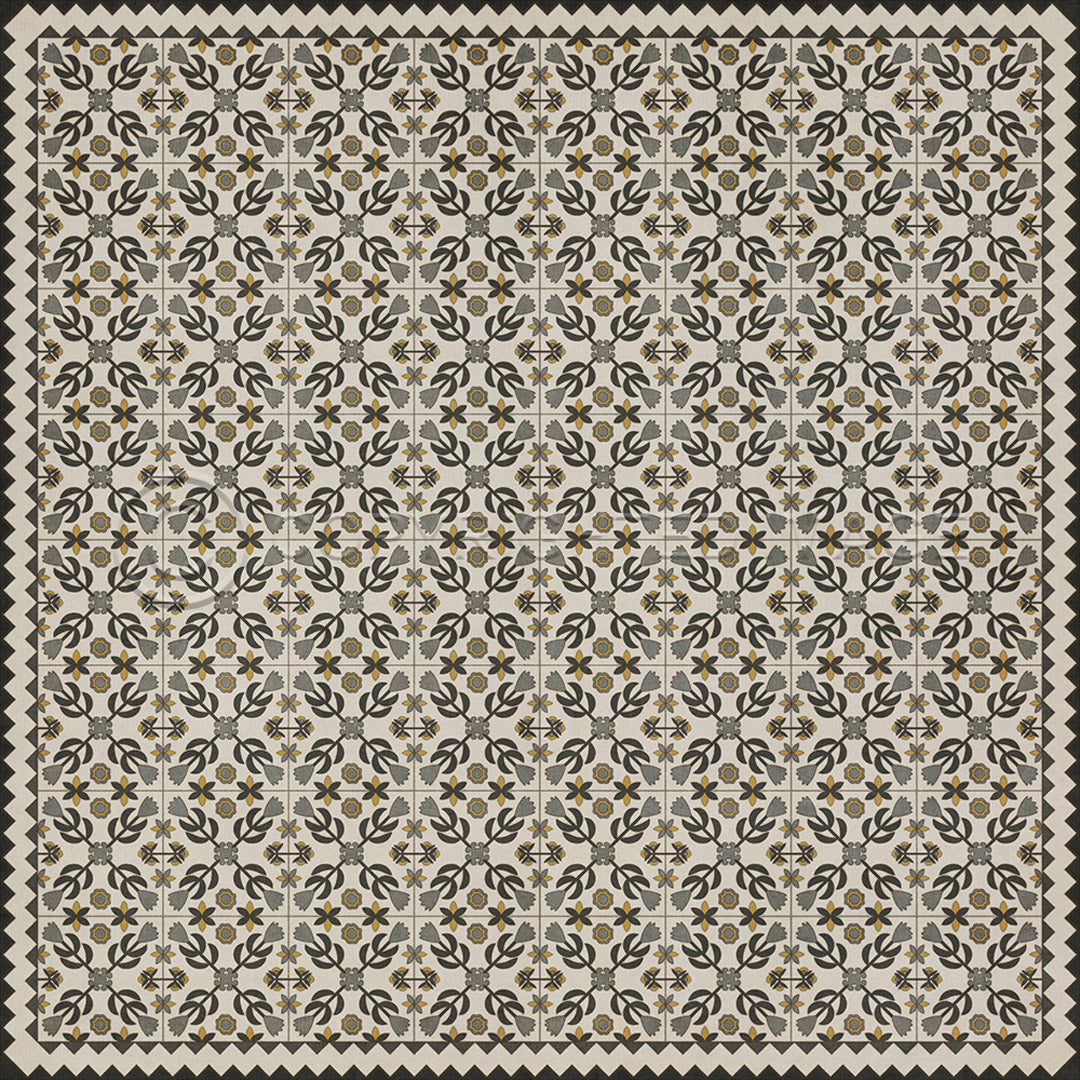 Floral Quilt A Field of Cotton 120x120