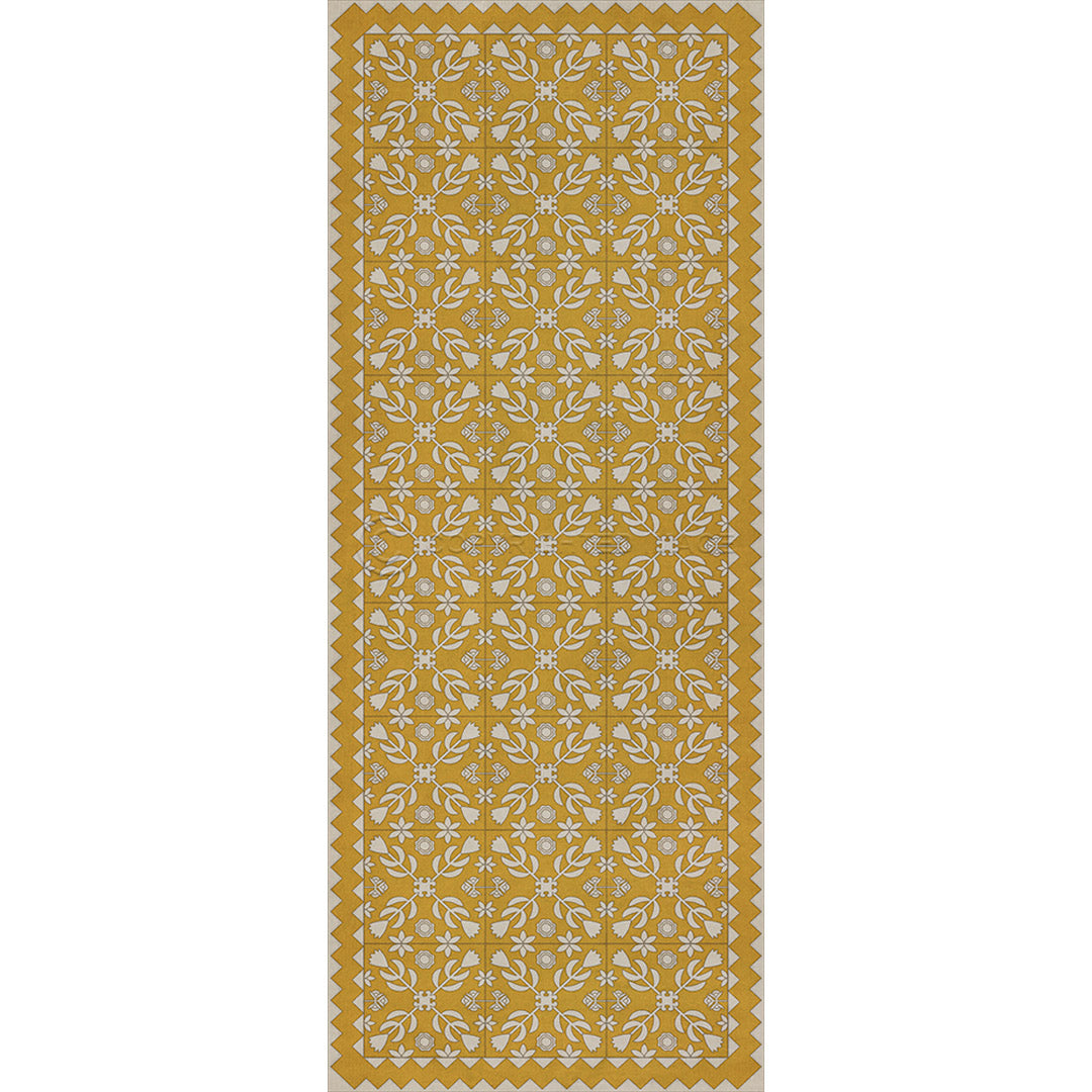 Floral Quilt Autumn Moonlight 36x90