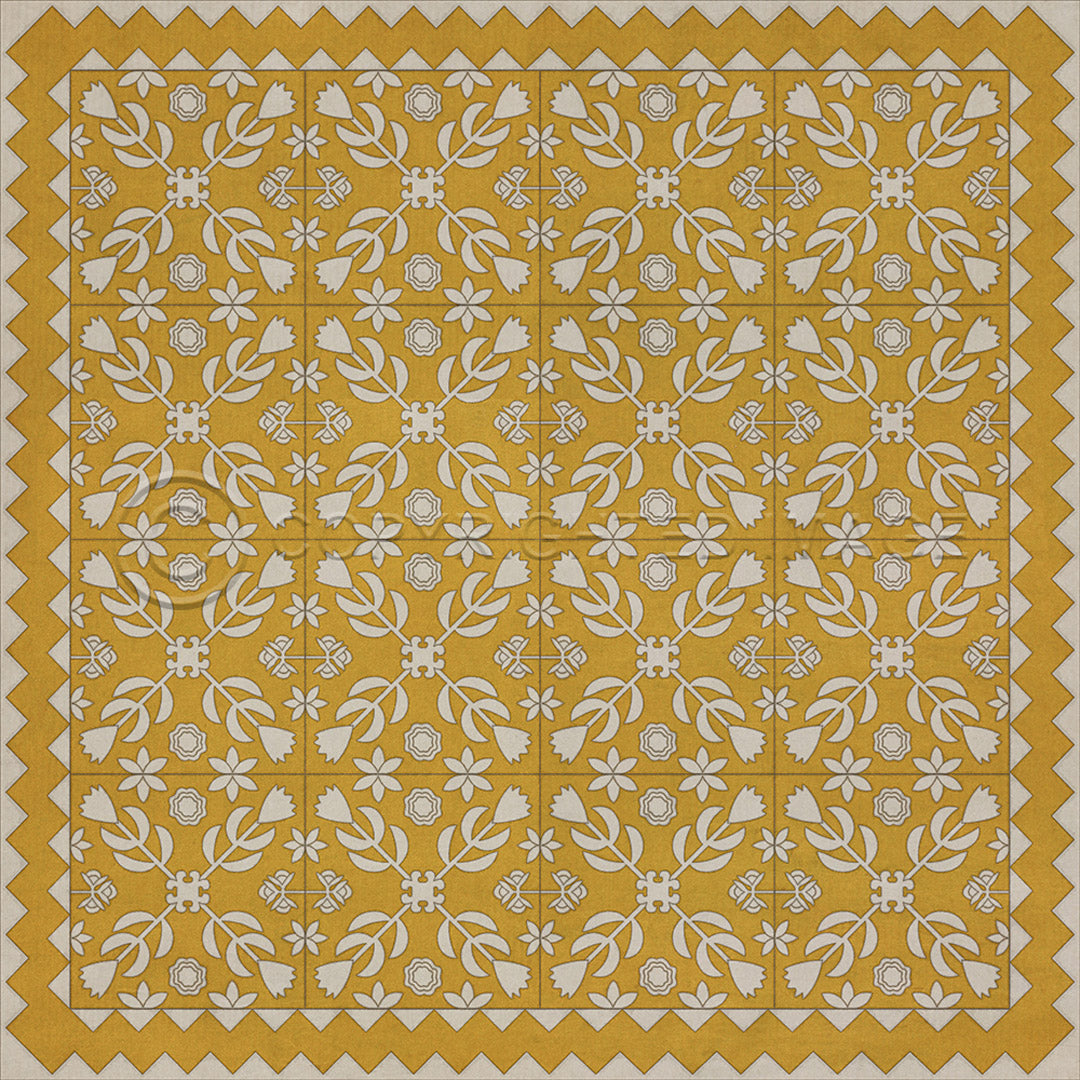 Floral Quilt Autumn Moonlight 36x36