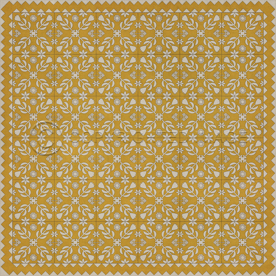 Floral Quilt Autumn Moonlight 72x72