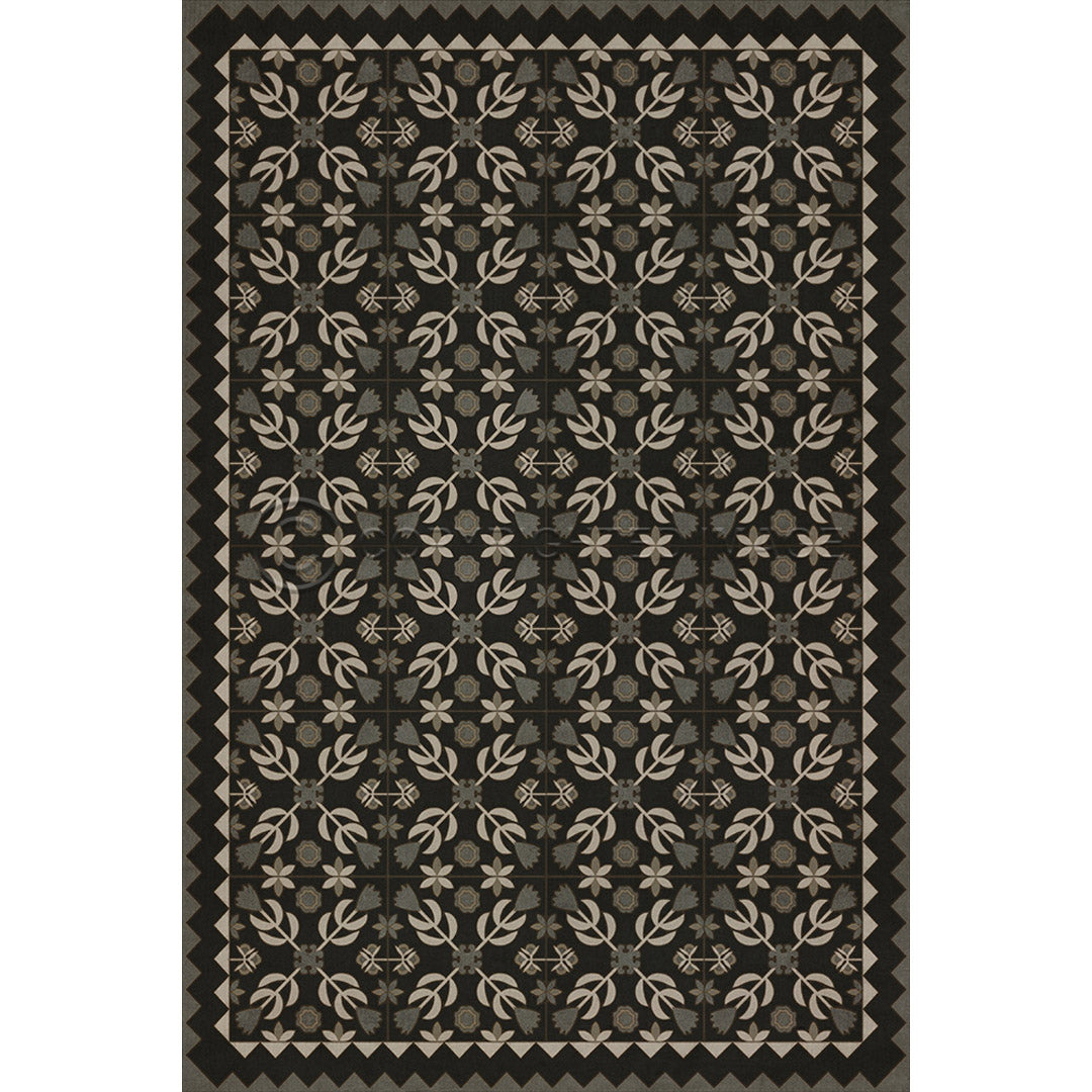 Floral Quilt Awake at Night 20x30