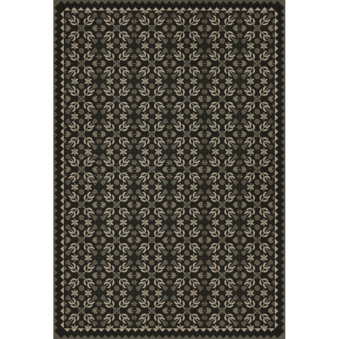 Floral Quilt Awake at Night 52x76