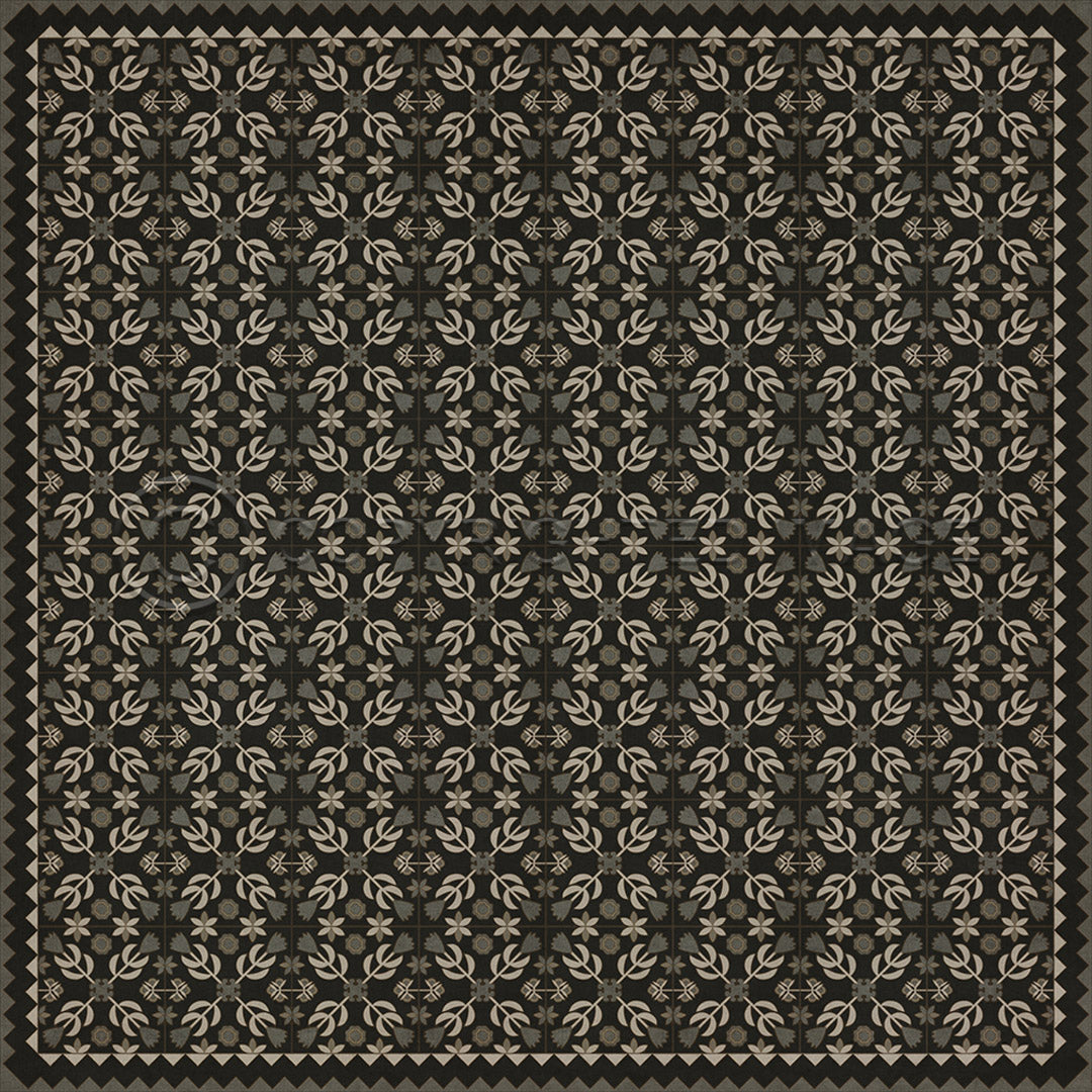 Floral Quilt Awake at Night 96x96