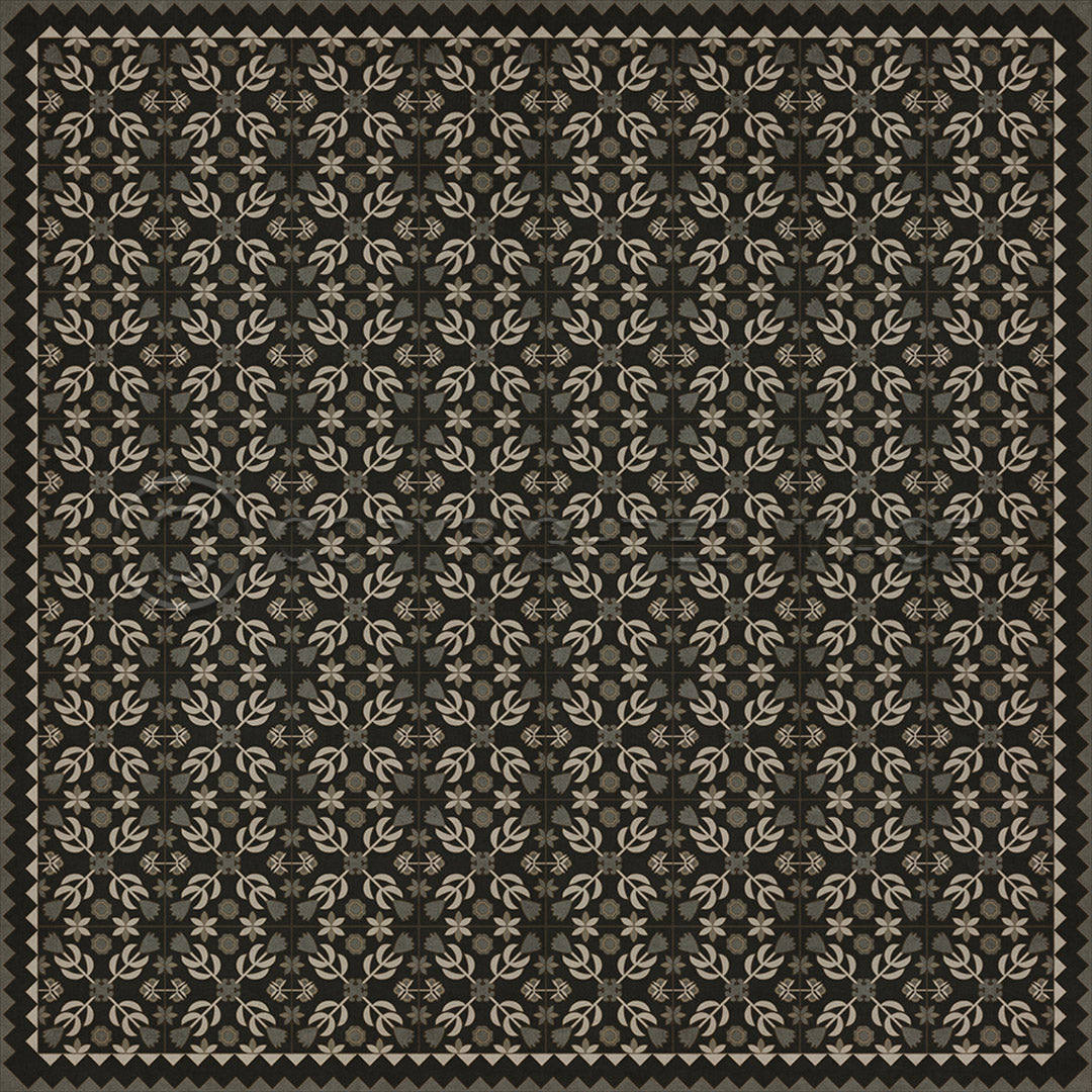 Floral Quilt Awake at Night 120x120