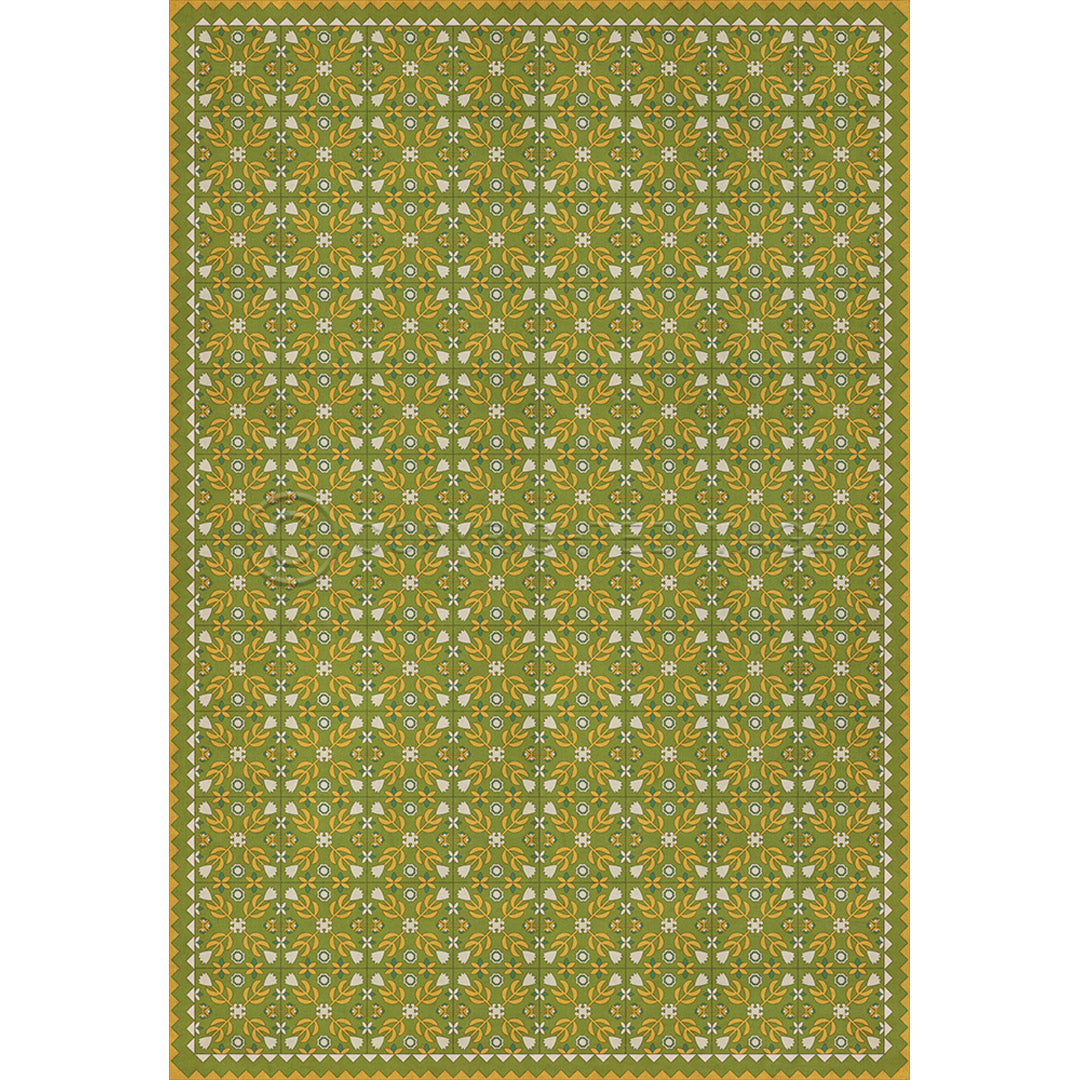 Floral Quilt First Day of Spring 96x140