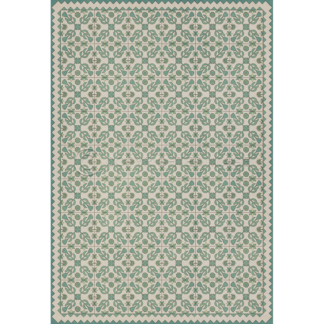 Floral Quilt First Snow 70x102