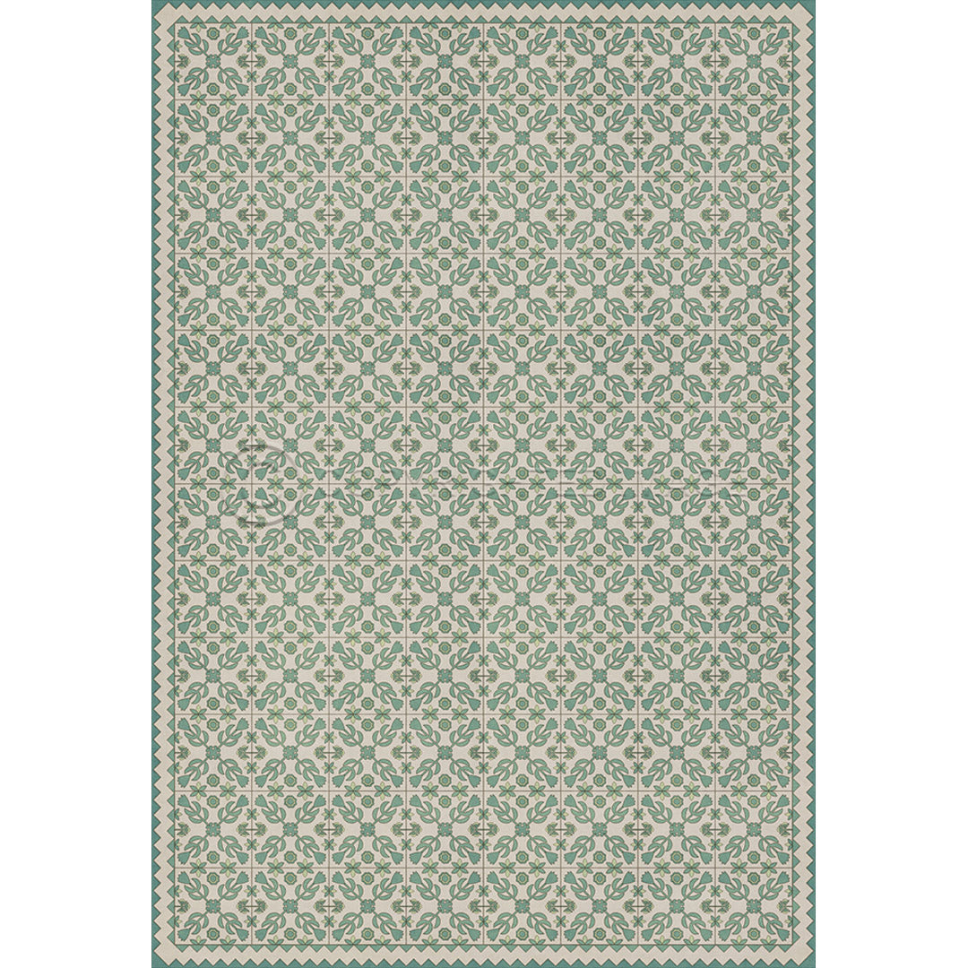 Floral Quilt First Snow 120x175