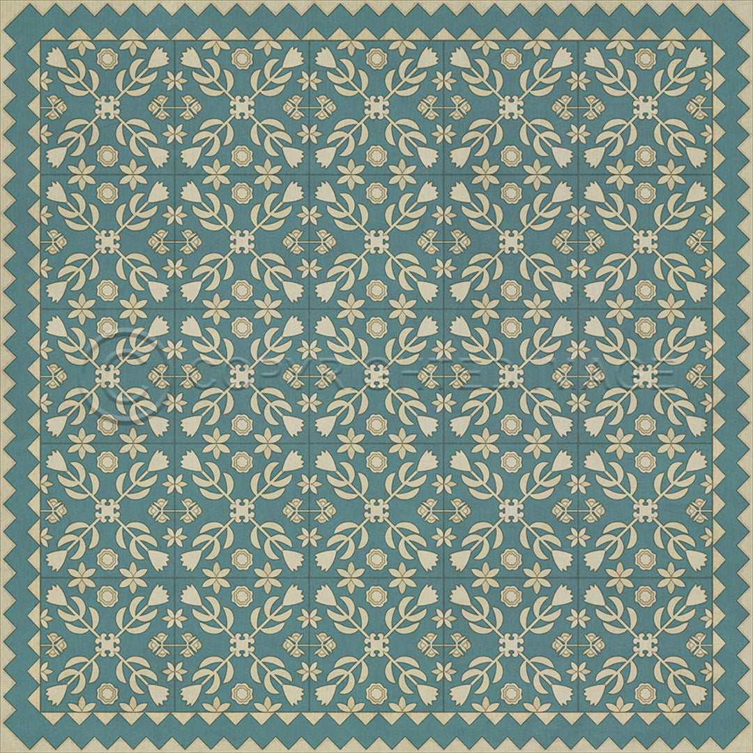 Floral Quilt Odes and Elegies 48x48