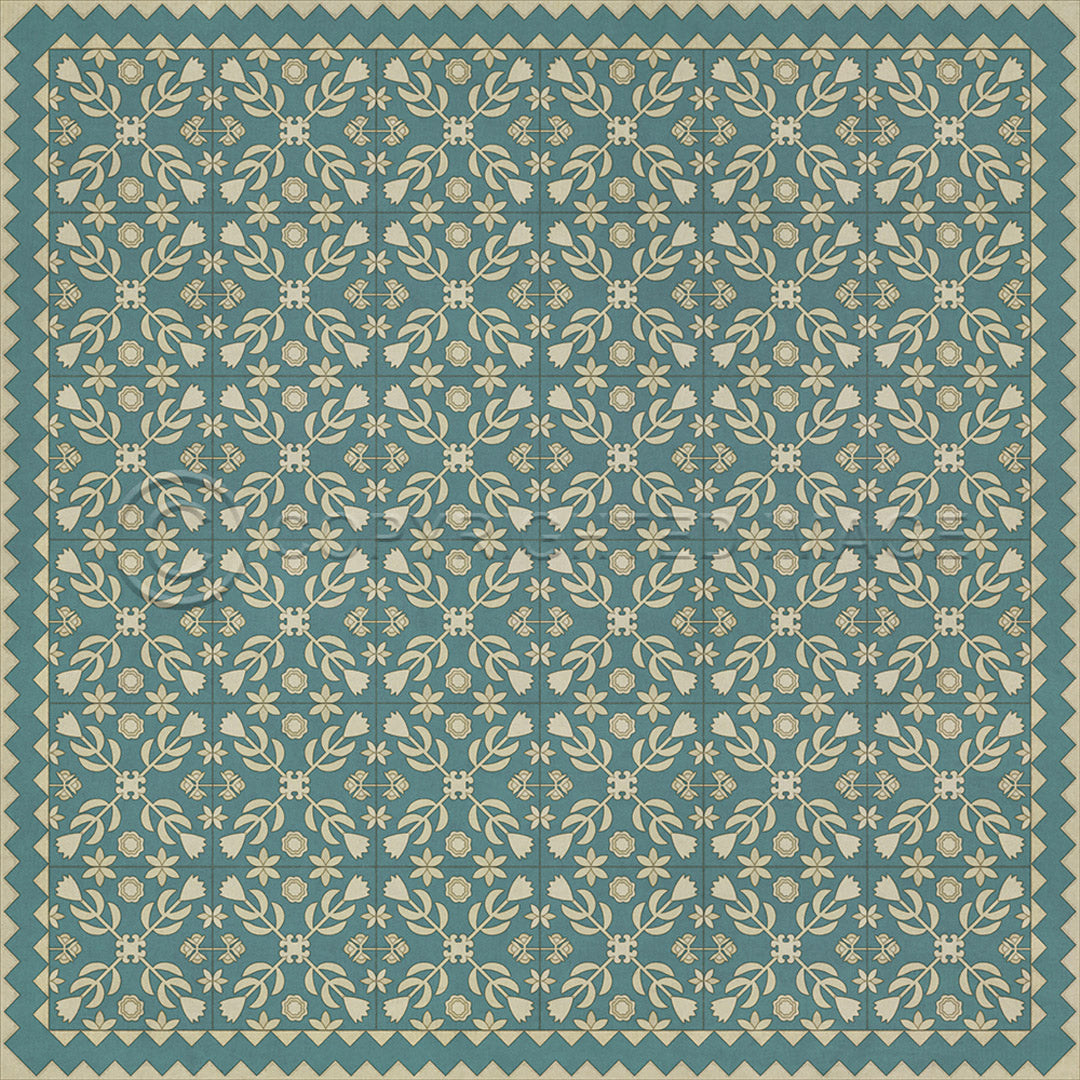 Floral Quilt Odes and Elegies 72x72