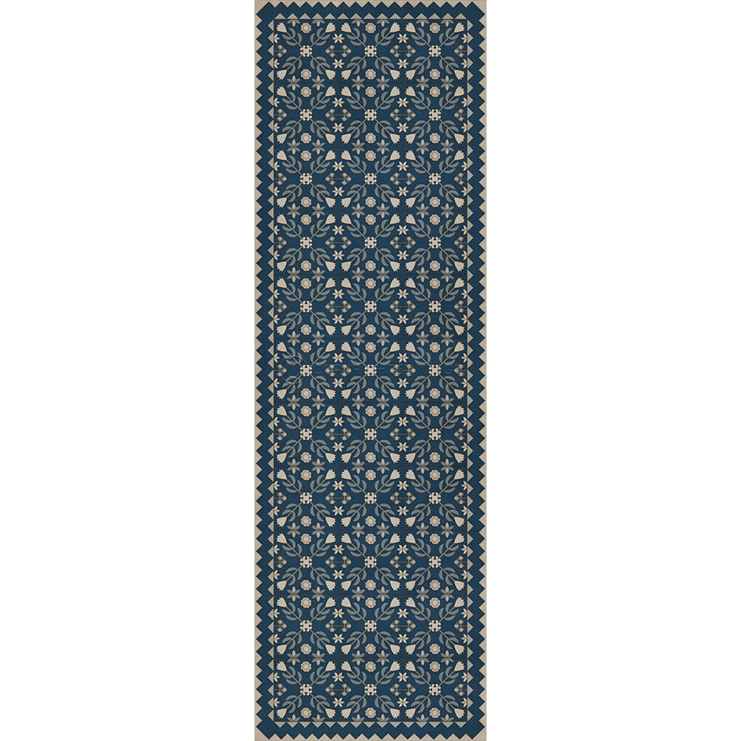 Floral Quilt Spring Rain 36x115