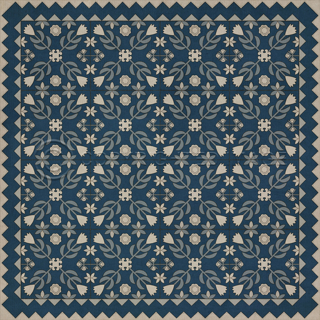 Floral Quilt Spring Rain 36x36