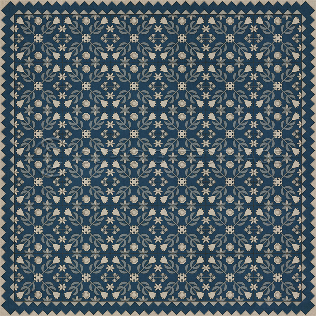 Floral Quilt Spring Rain 72x72