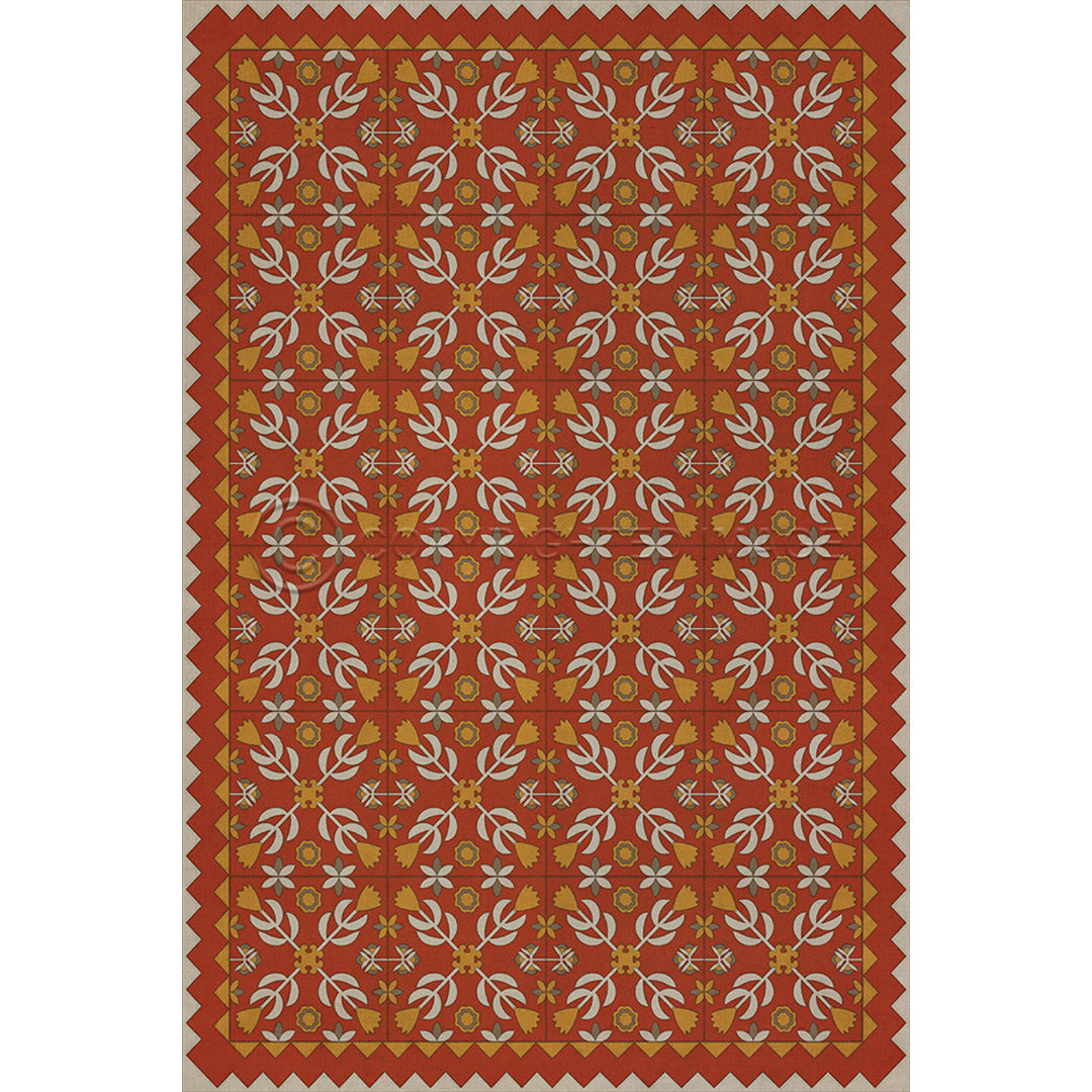 Floral Quilt The Lay of the Last Minstrel 20x30