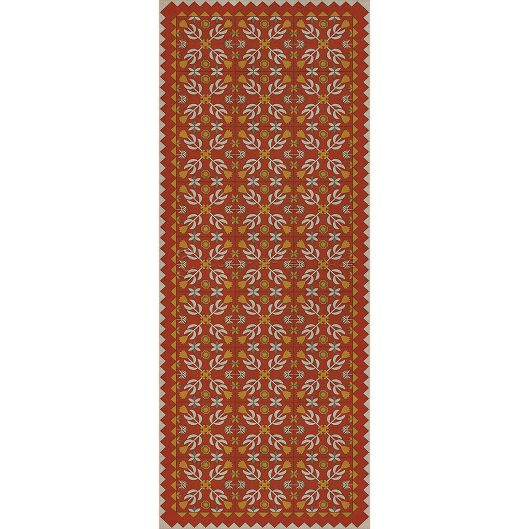 Floral Quilt The Lay of the Last Minstrel 36x90