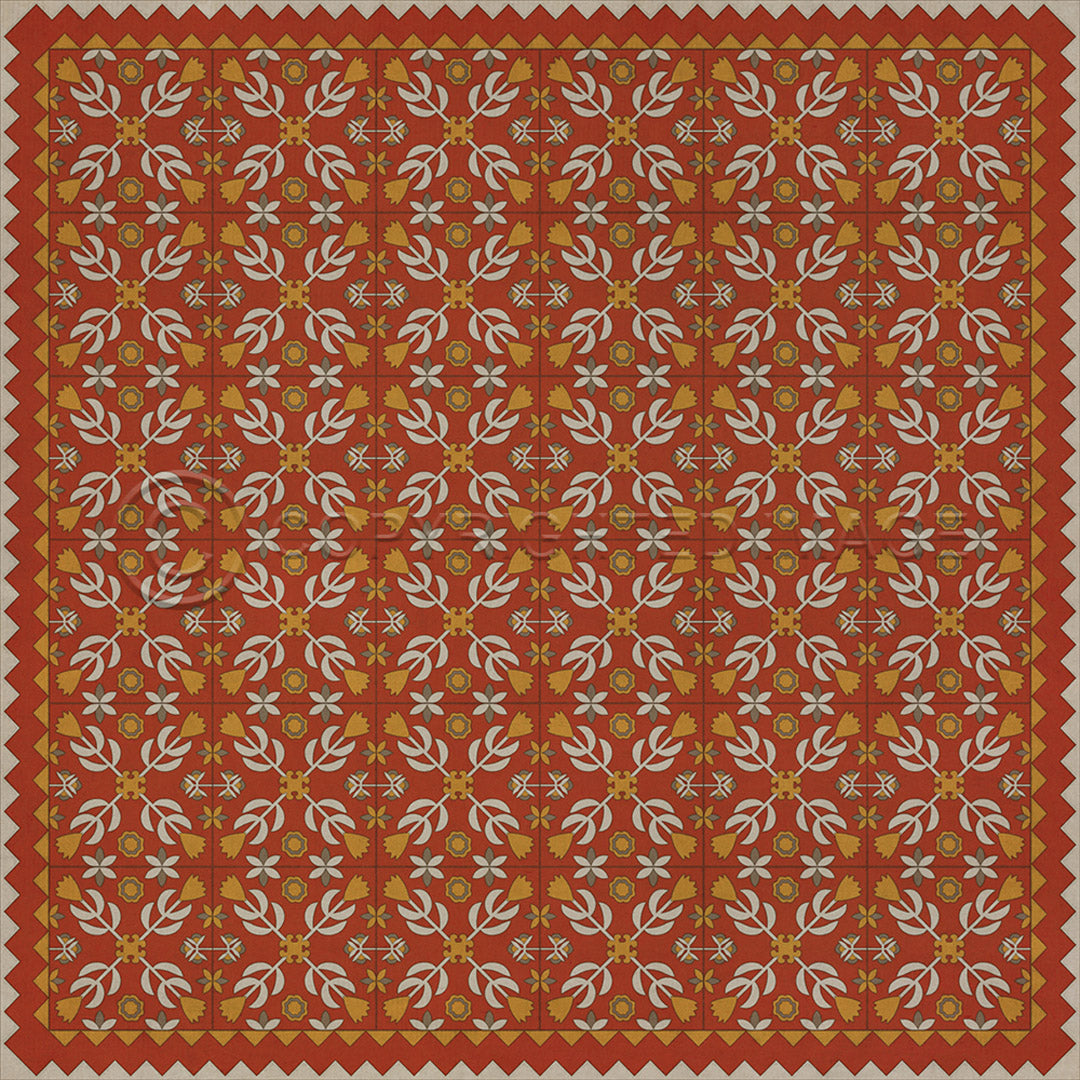 Floral Quilt The Lay of the Last Minstrel 60x60