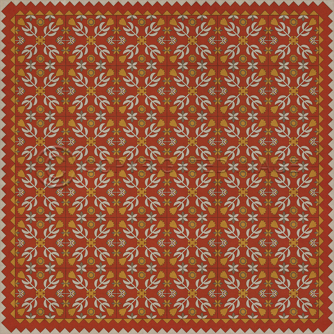 Floral Quilt The Lay of the Last Minstrel 72x72