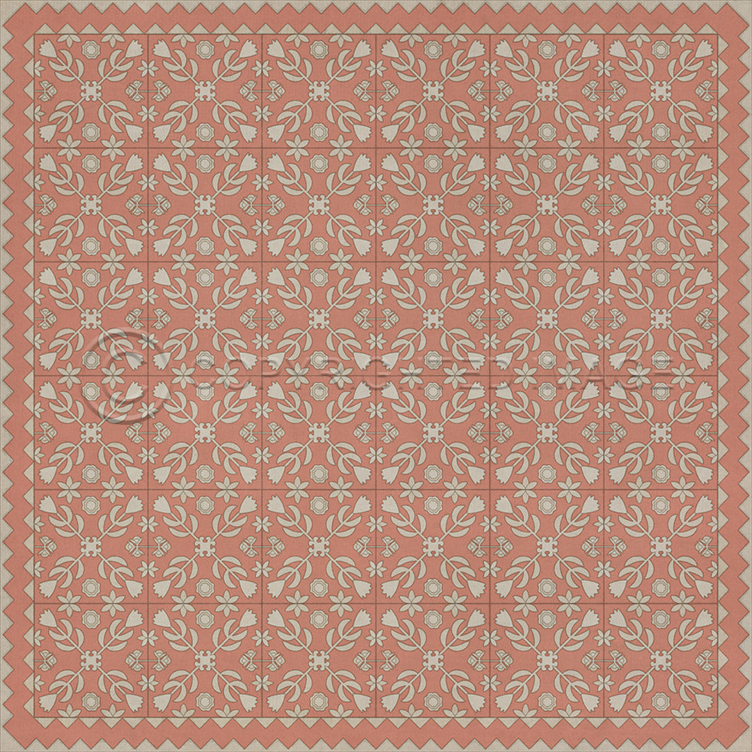 Floral Quilt The Portrait of a Lady 60x60