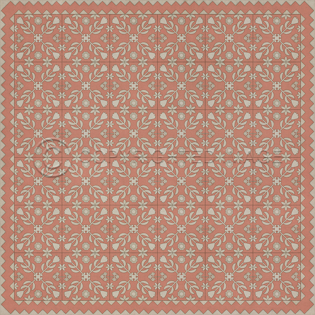 Floral Quilt The Portrait of a Lady 72x72