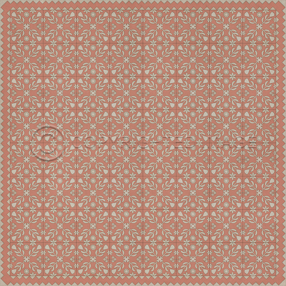 Floral Quilt The Portrait of a Lady 120x120