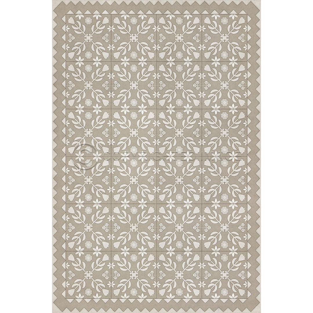 Floral Quilt The Woman in White 20x30