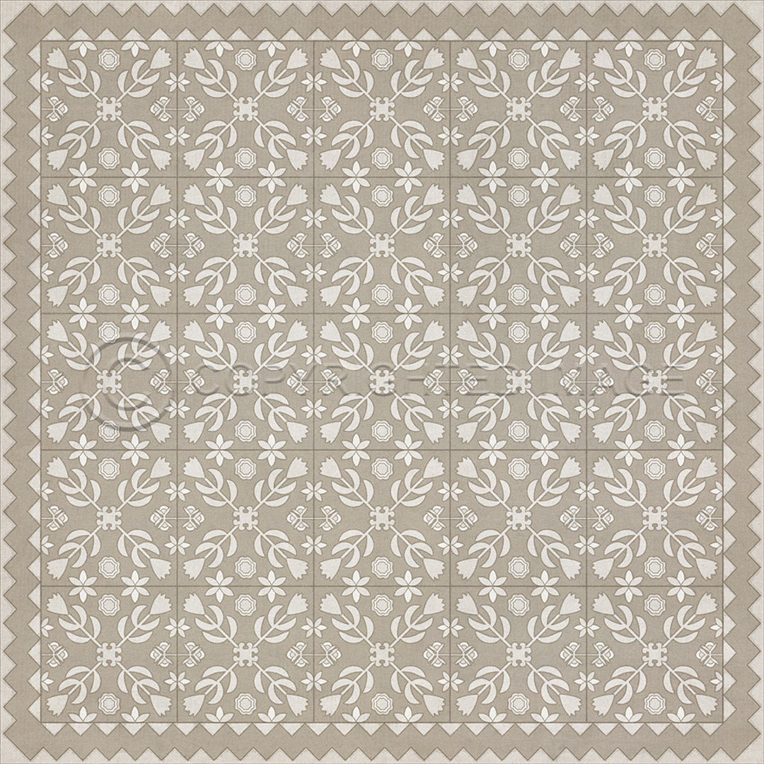 Floral Quilt The Woman in White 48x48