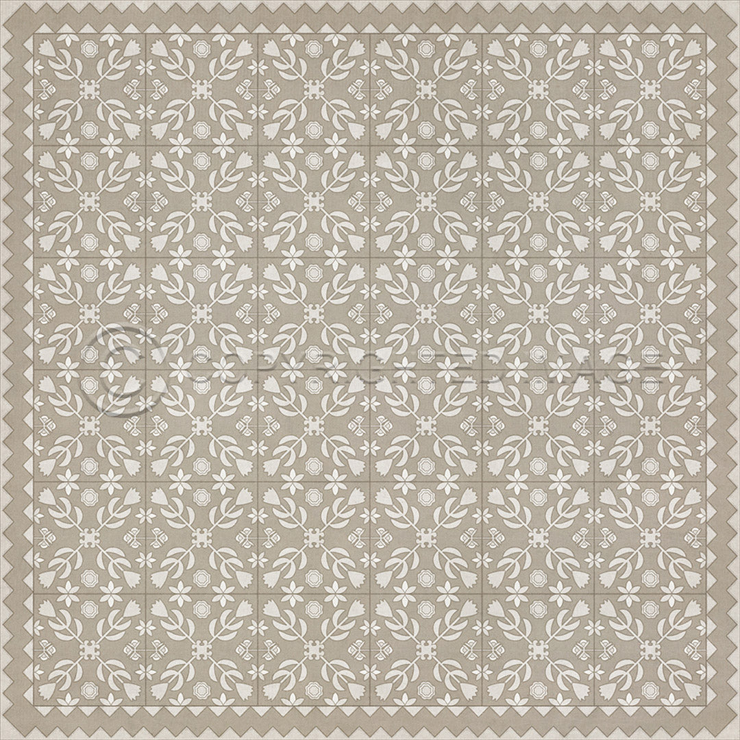 Floral Quilt The Woman in White 72x72