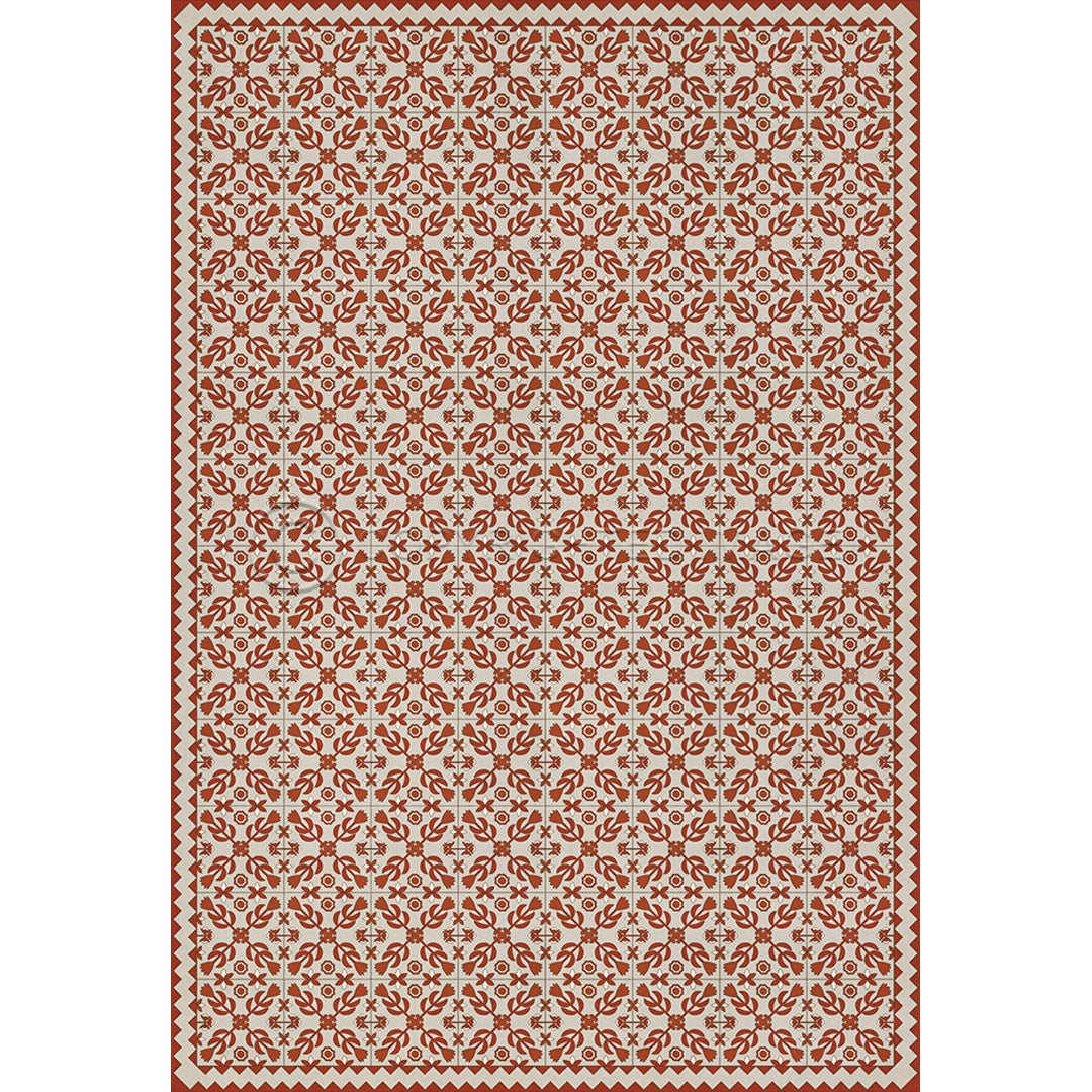 Floral Quilt This Old Village 96x140