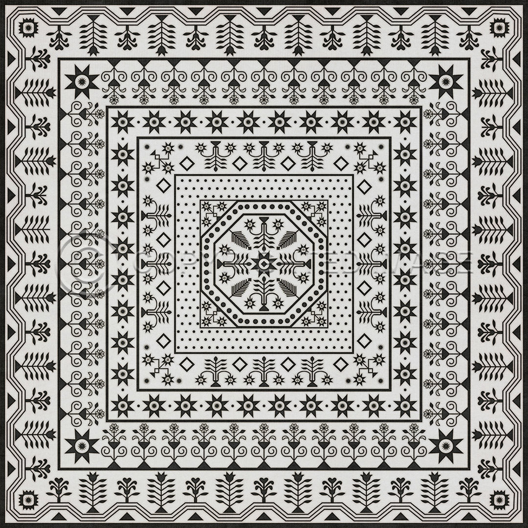 Whig Rose Winters Midnight 36x90