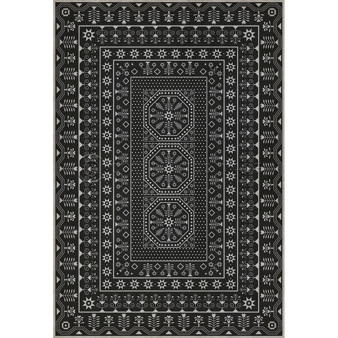 Whig Rose Winters Midnight 72x72