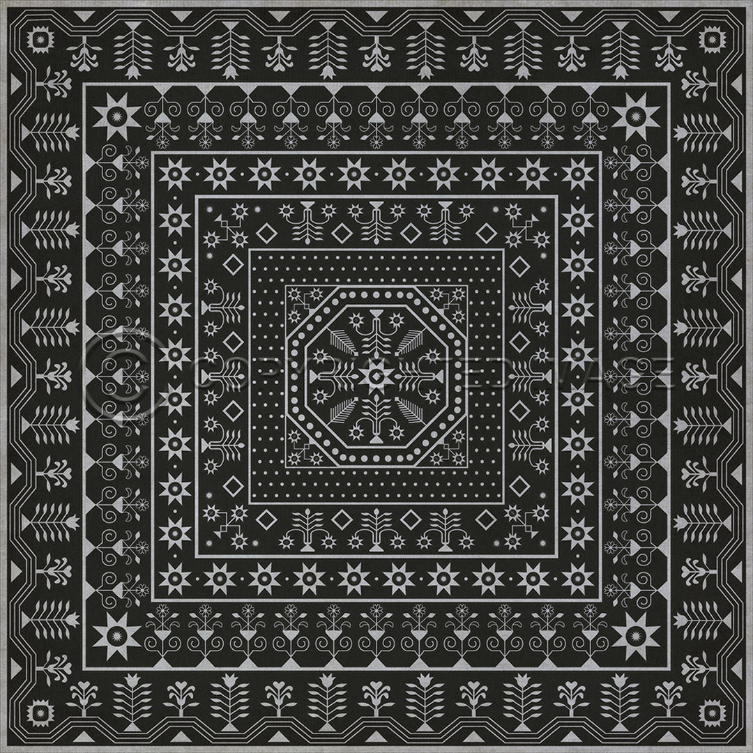 Whig Rose Contemplation 36x36