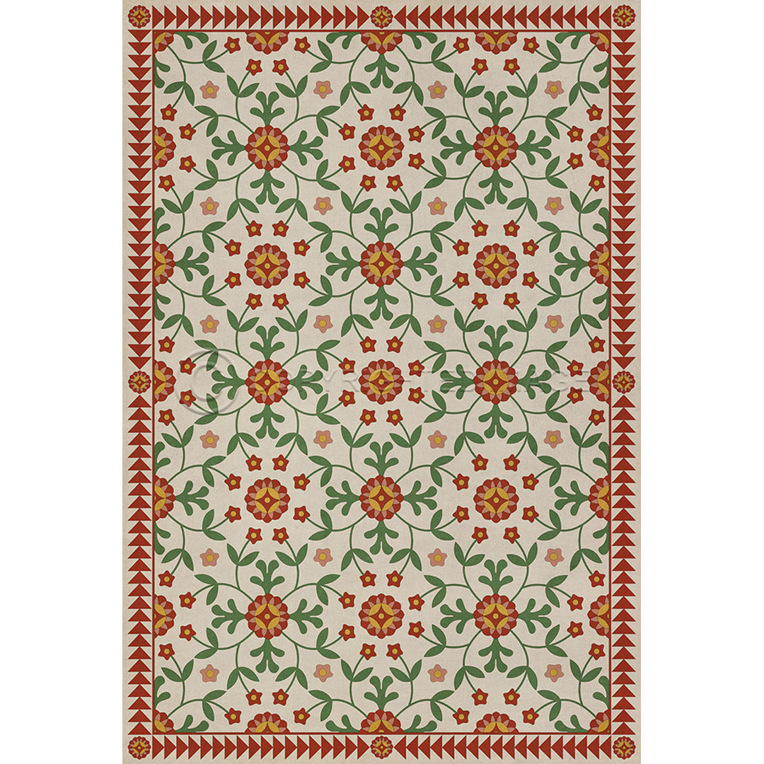 Whig Rose Contemplation 60x60