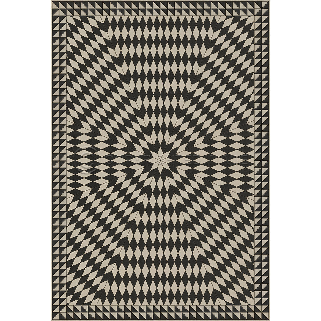 Sunburst Of Night and Light 72x72