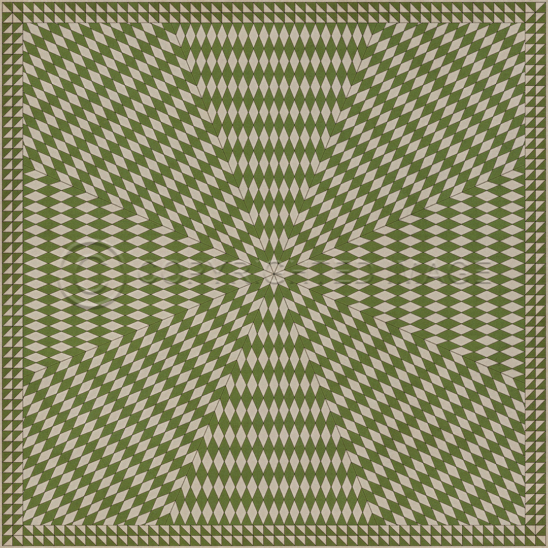 Sunburst Swinging Lamps at Night 36x36