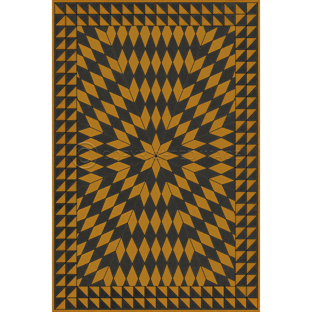 Sunburst Swinging Lamps at Night 48x48