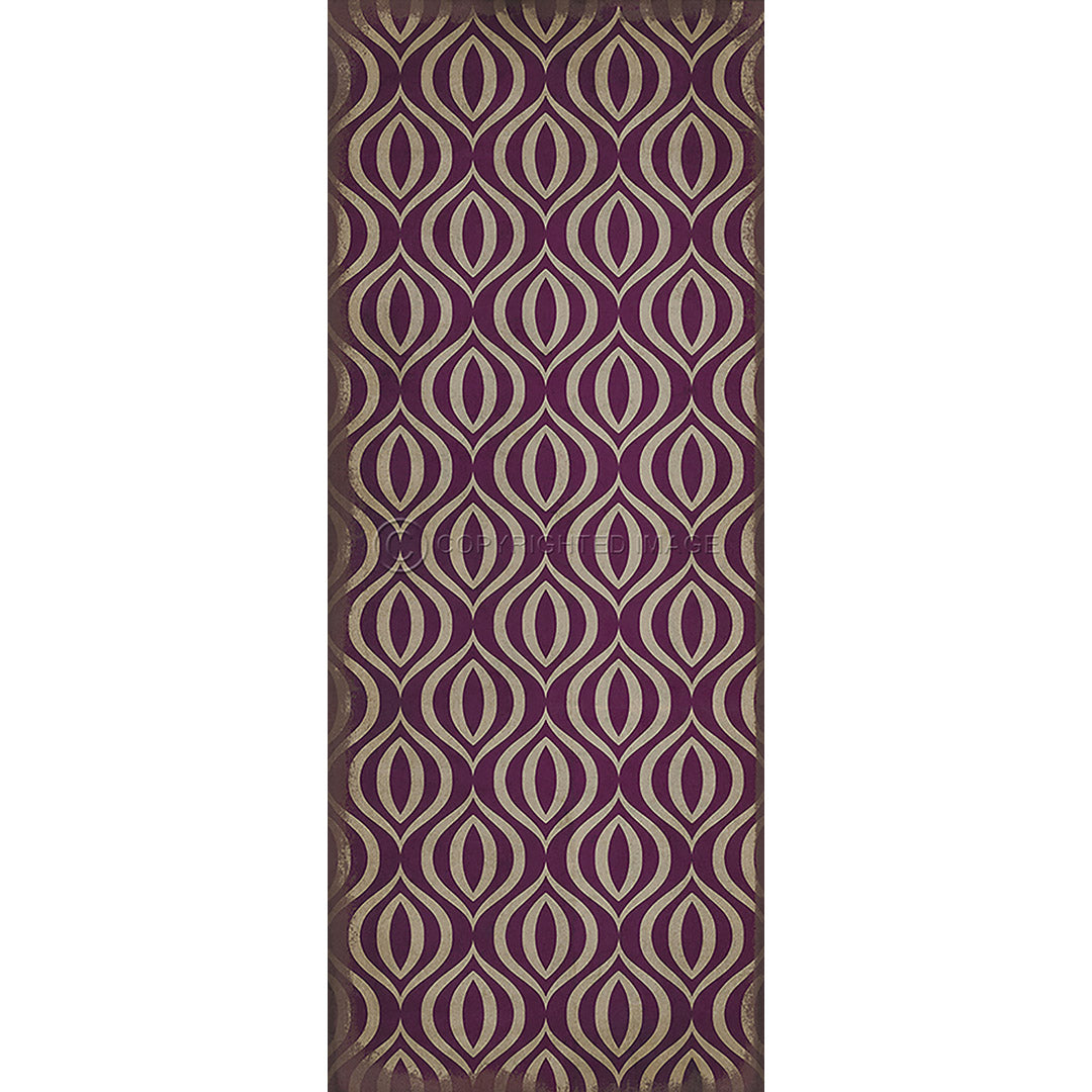 Pattern 15 Purple Haze 36x90