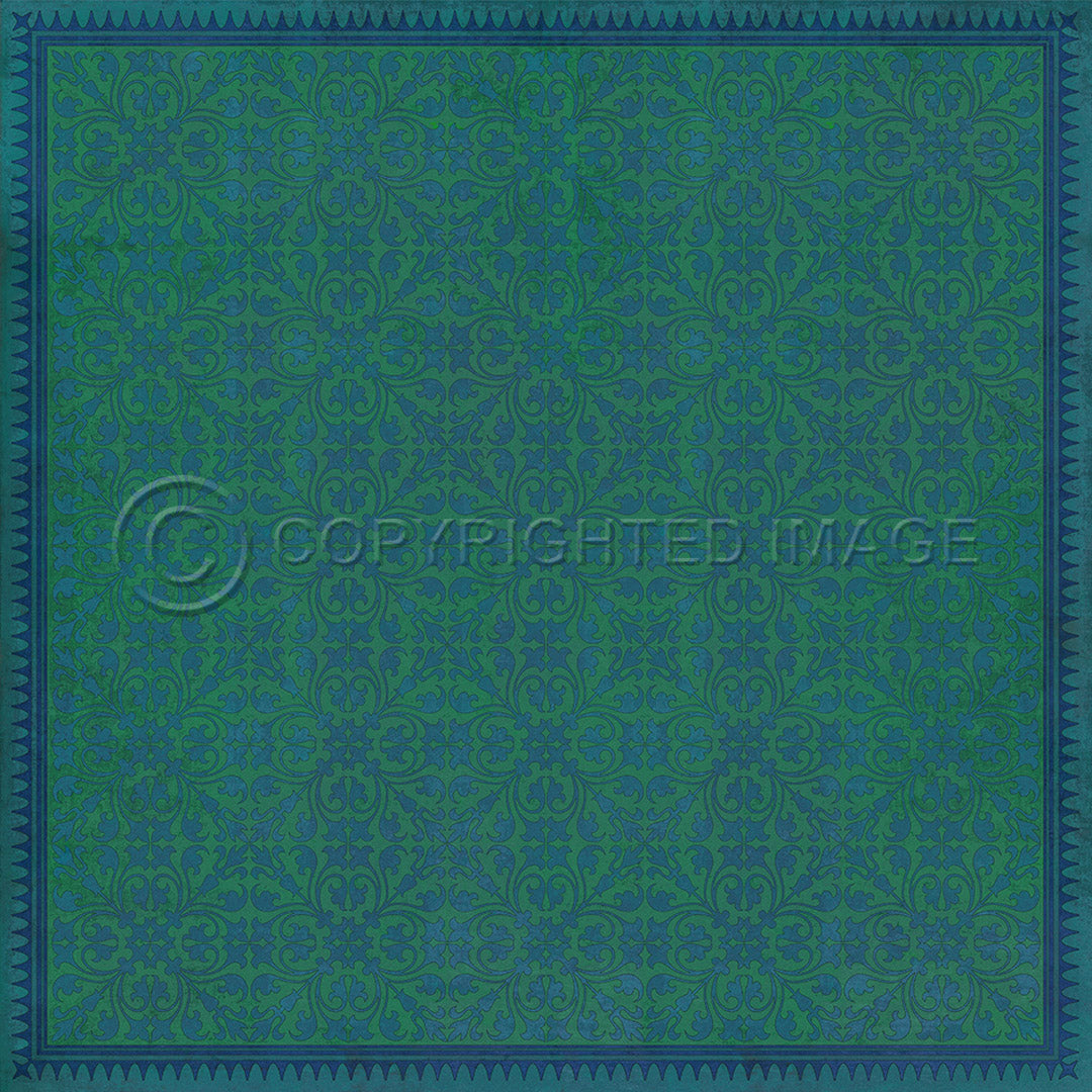 Pattern 21 How Doth the Little Crocodile 36x36