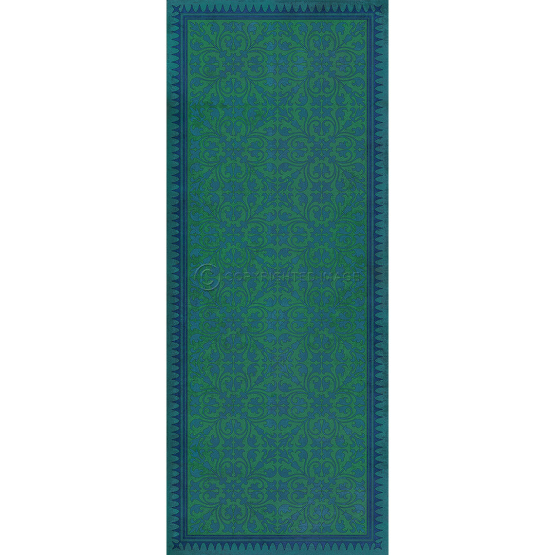 Pattern 21 How Doth the Little Crocodile 36x90